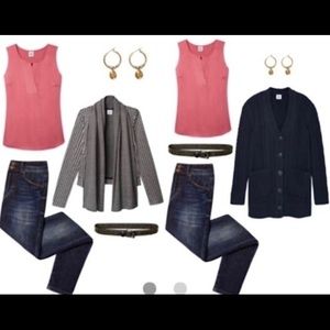 CAbi Blush Sleeveless Top #5541